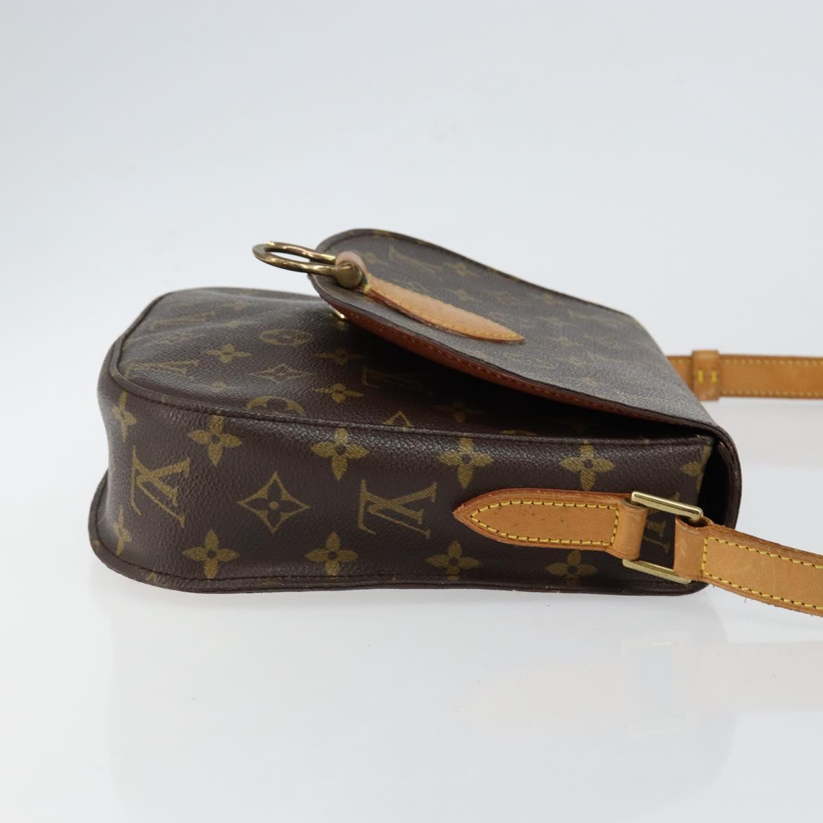LOUIS VUITTON Monogram Saint Cloud GM Shoulder Bag M51242 LV Auth am9159