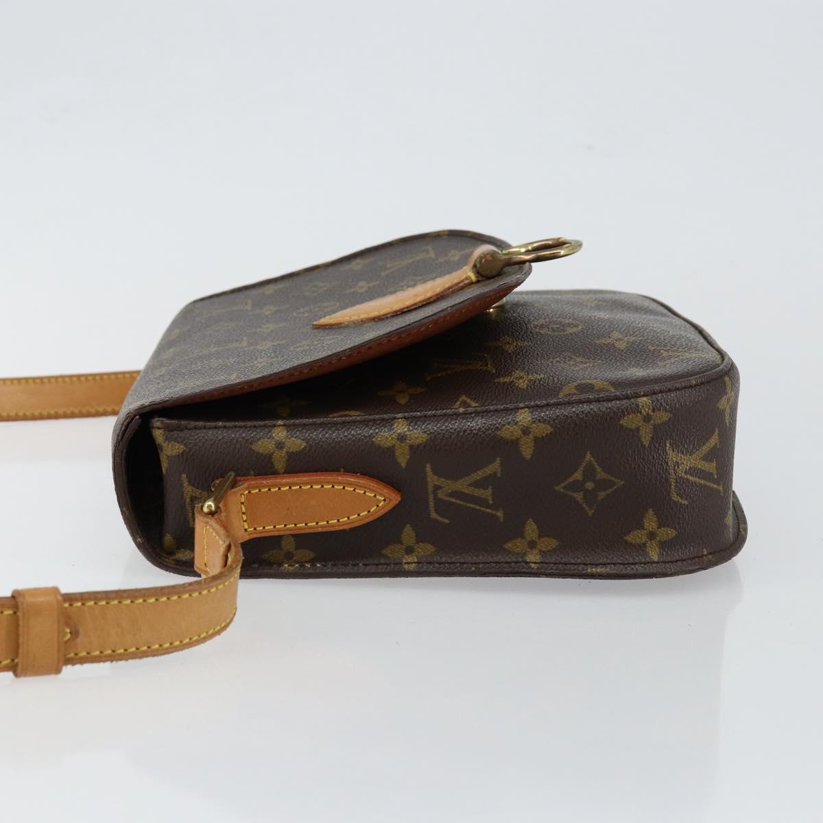LOUIS VUITTON Monogram Saint Cloud GM Shoulder Bag M51242 LV Auth am9159
