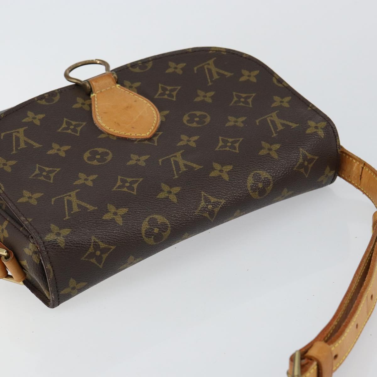 LOUIS VUITTON Monogram Saint Cloud GM Shoulder Bag M51242 LV Auth am9159