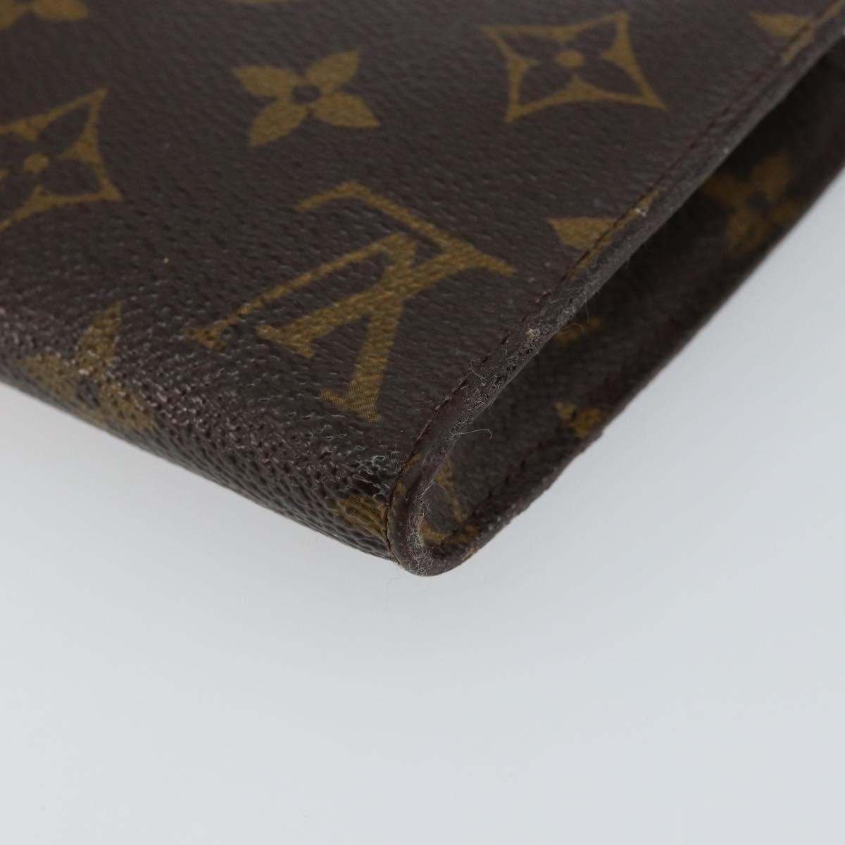 LOUIS VUITTON Monogram Bucket GM Accessory Pouch LV Auth am9160