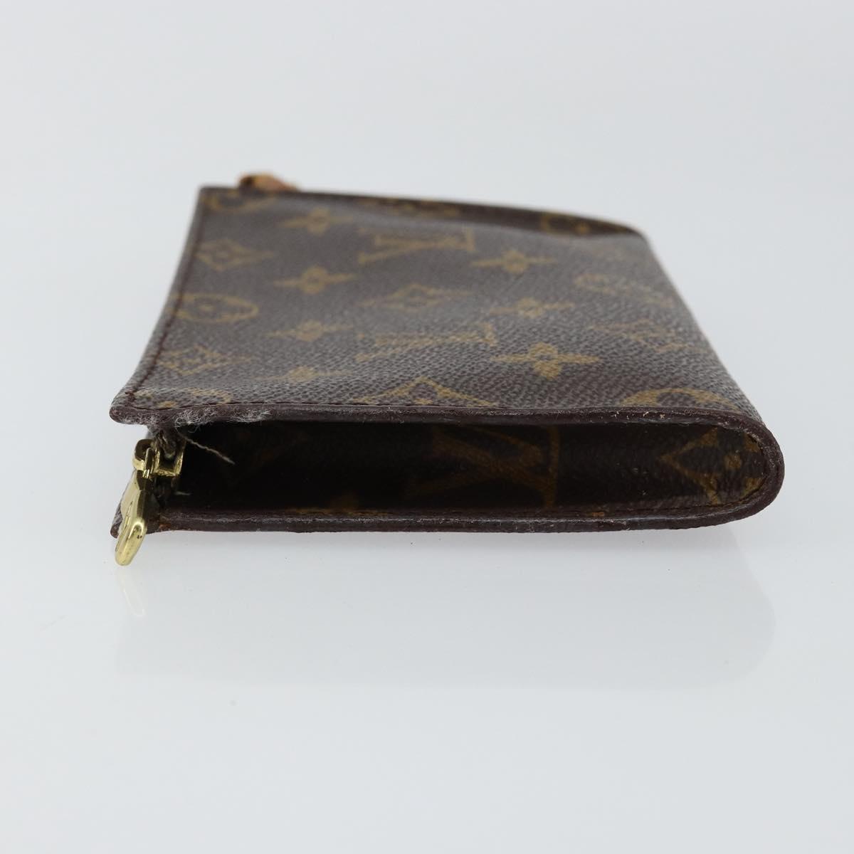LOUIS VUITTON Monogram Bucket PM Accessory Pouch LV Auth am9161