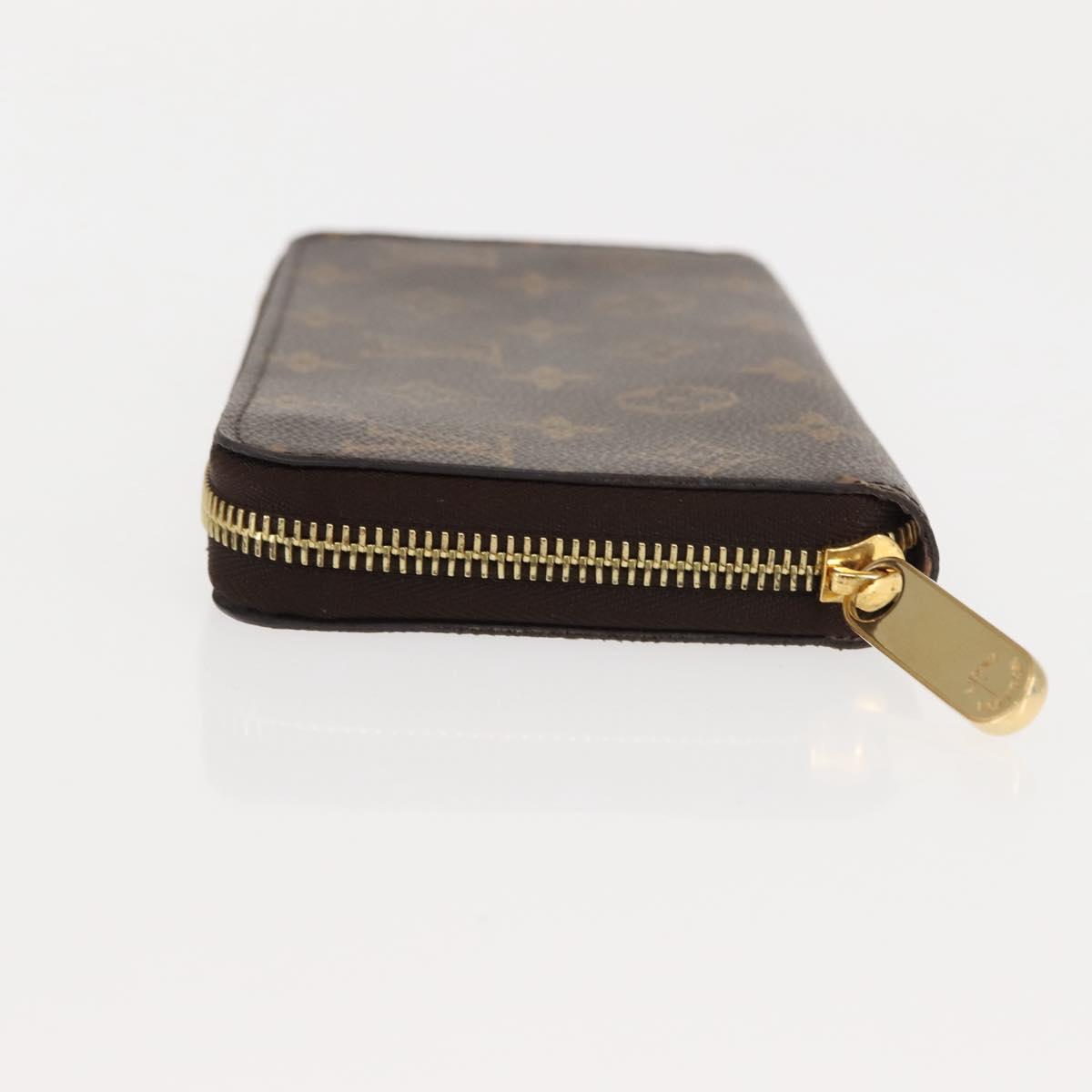LOUIS VUITTON Monogram Zippy Wallet Long Wallet M42616 LV Auth am9162