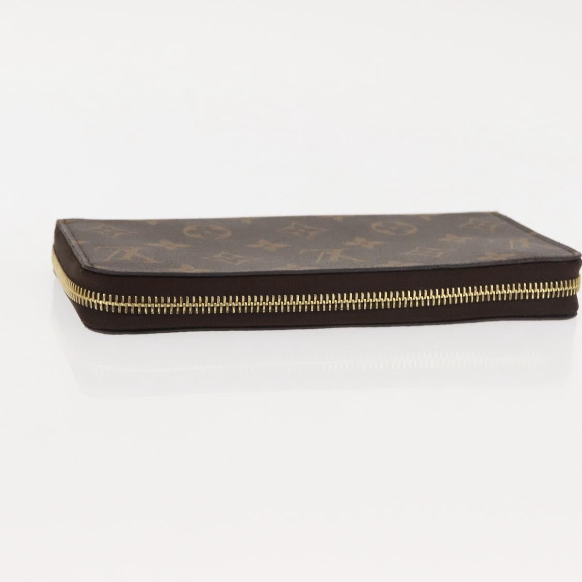 LOUIS VUITTON Monogram Zippy Wallet Long Wallet M42616 LV Auth am9162