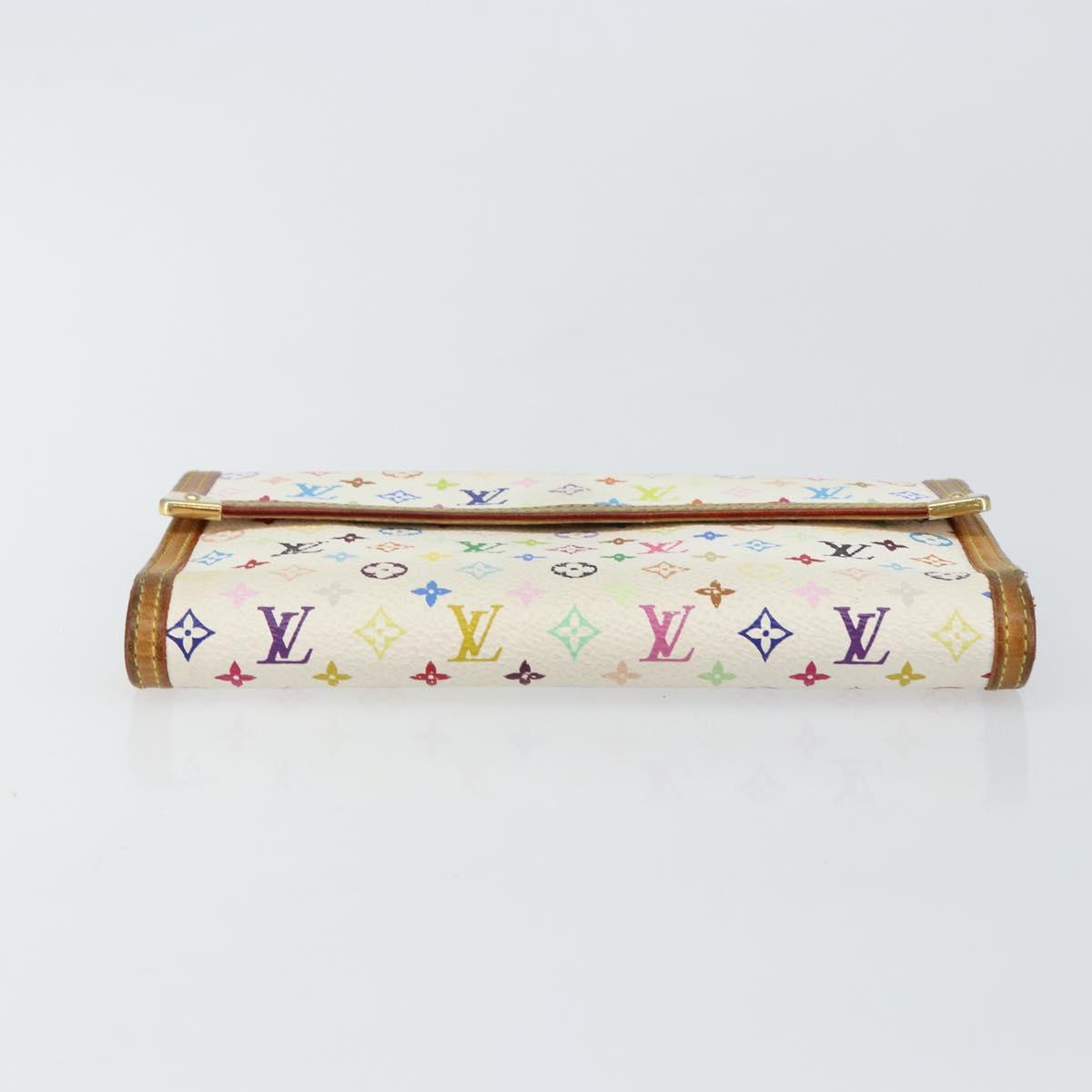 LOUIS VUITTON Multicolor Porte Tresor International Wallet M92659 Auth am9163