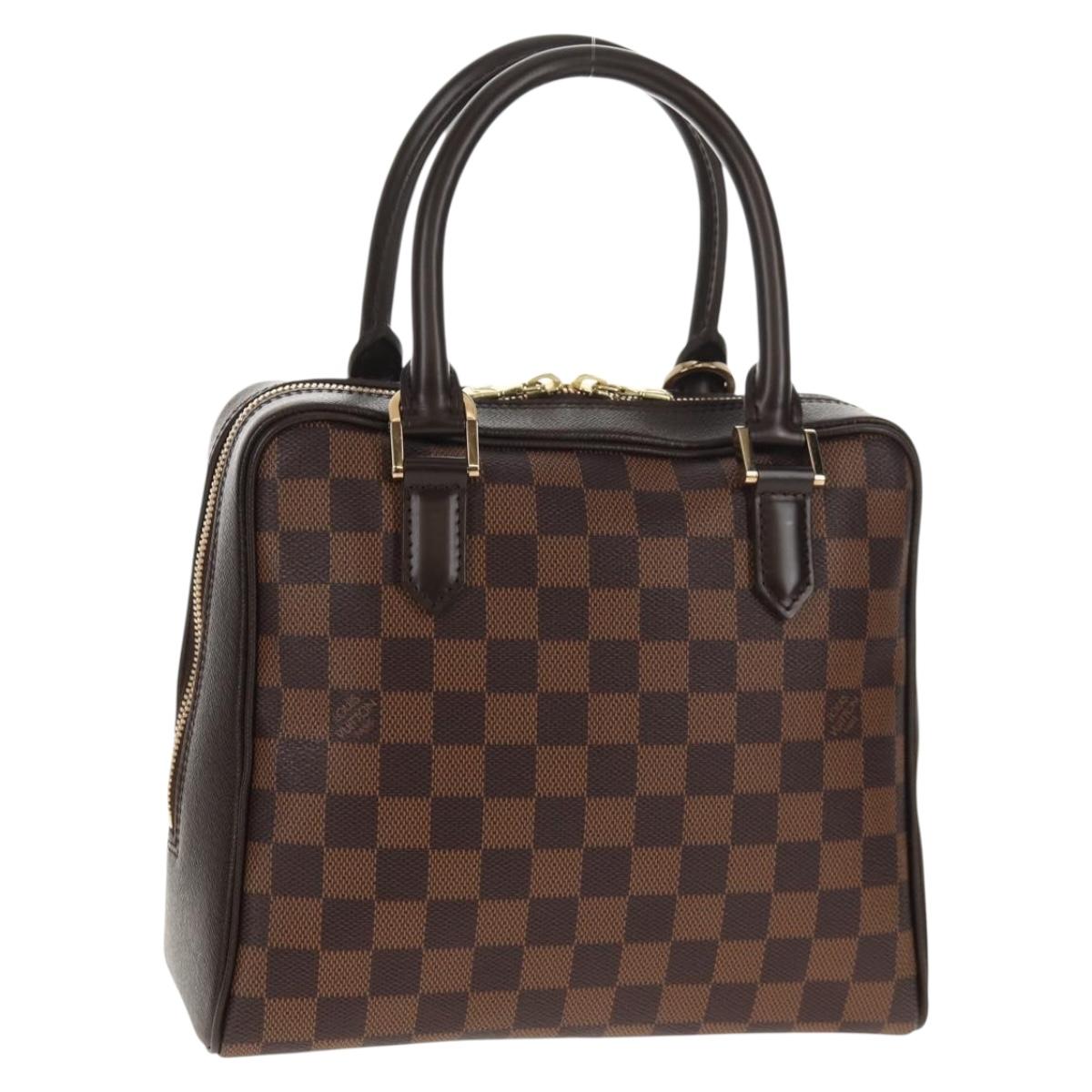 LOUIS VUITTON Damier Ebene Brera Hand Bag N51150 LV Auth am9164V