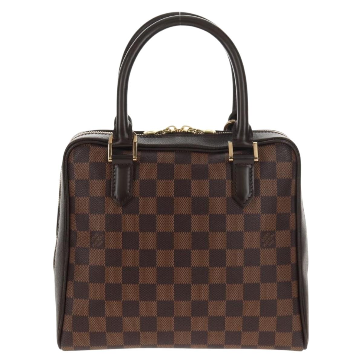 LOUIS VUITTON Damier Ebene Brera Hand Bag N51150 LV Auth am9164V