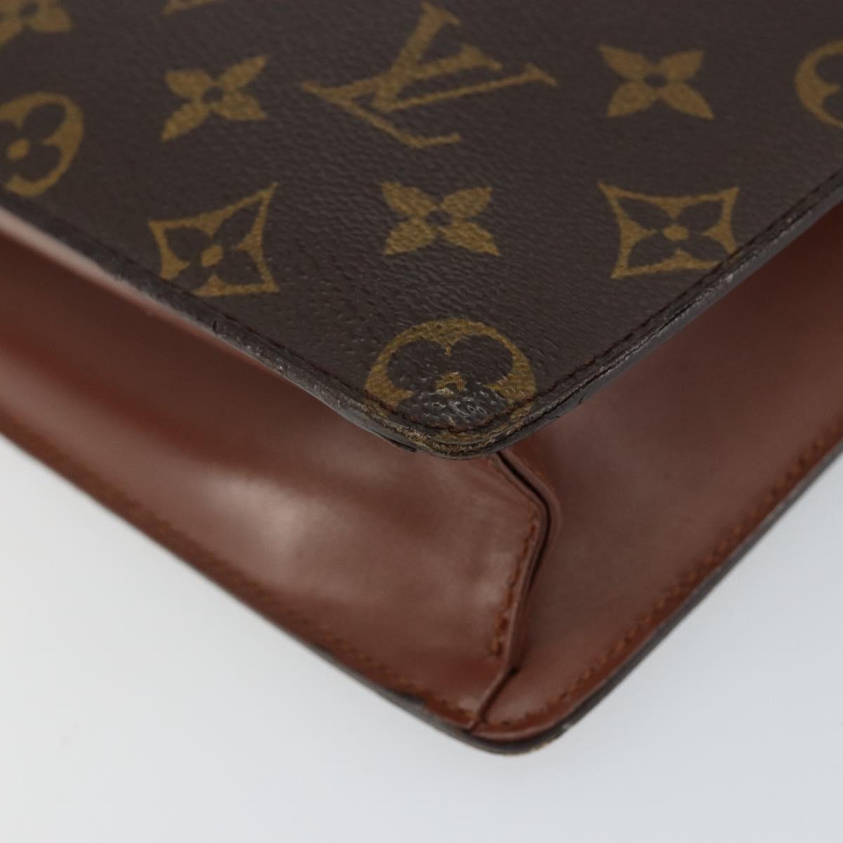 LOUIS VUITTON Monogram Pochette Homme Clutch Bag M51795 LV Auth am9165