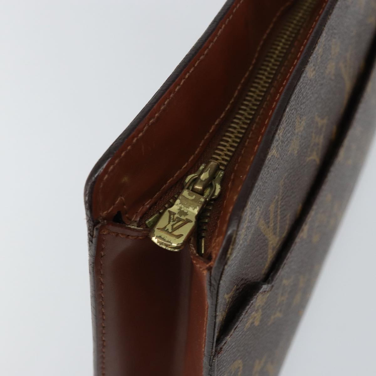 LOUIS VUITTON Monogram Pochette Homme Clutch Bag M51795 LV Auth am9165