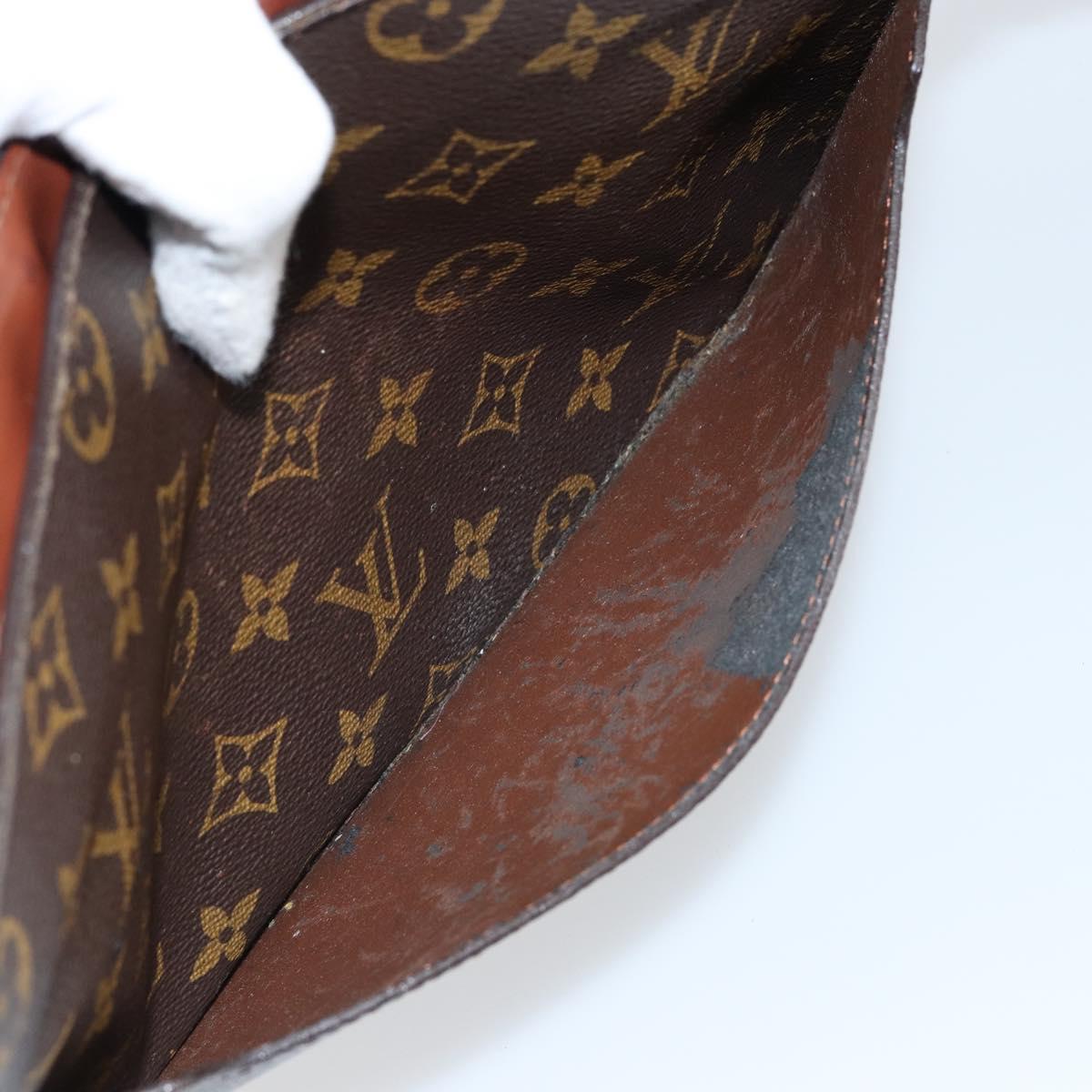 LOUIS VUITTON Monogram Pochette Homme Clutch Bag M51795 LV Auth am9165