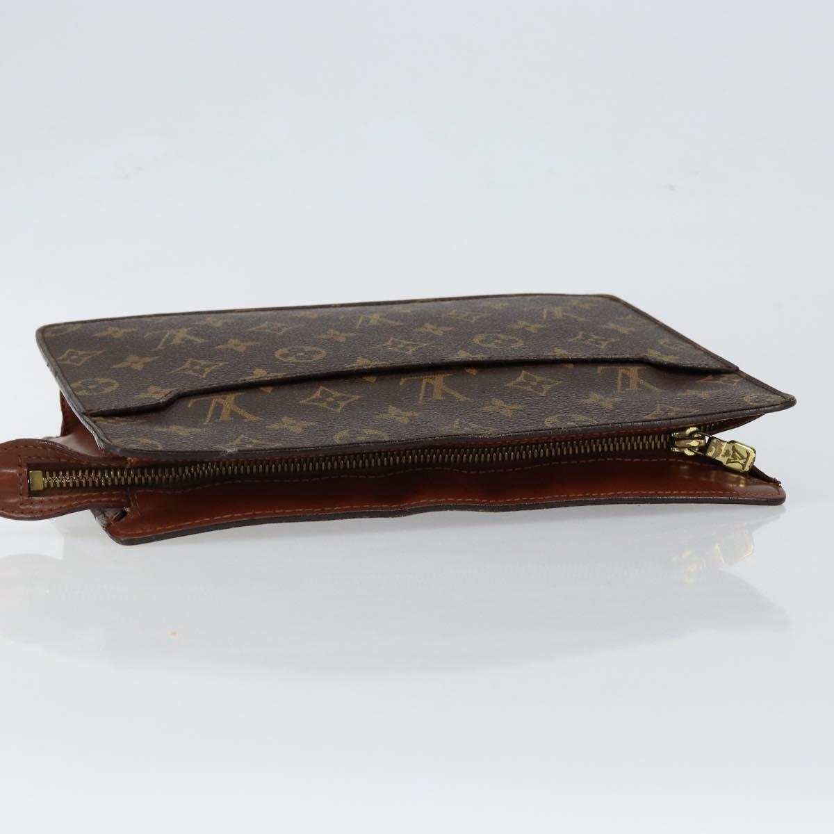 LOUIS VUITTON Monogram Pochette Homme Clutch Bag M51795 LV Auth am9165