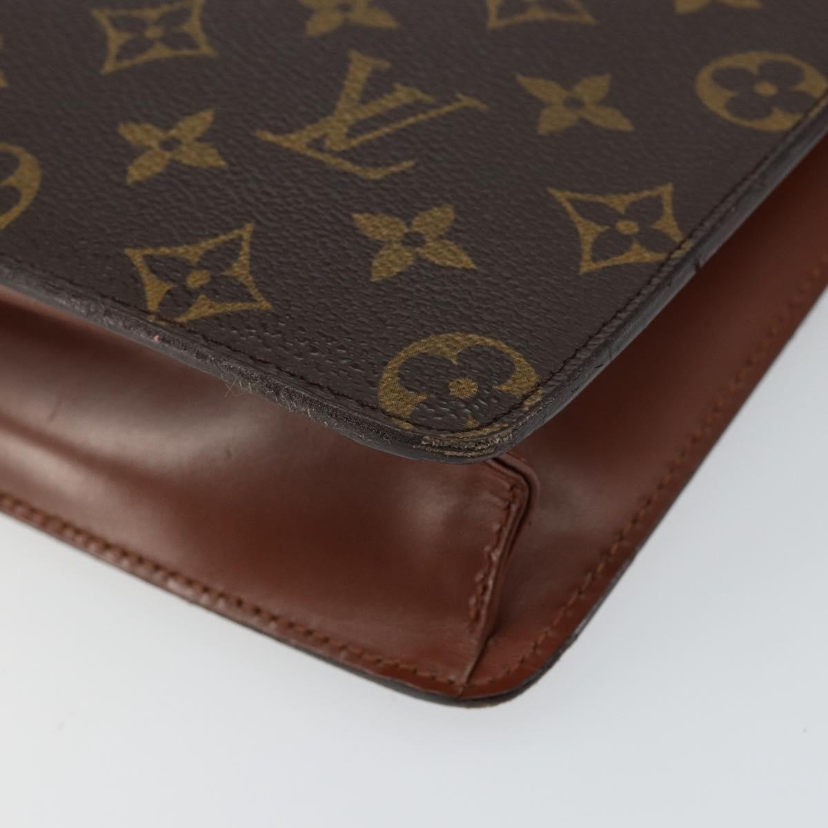 LOUIS VUITTON Monogram Pochette Homme Clutch Bag M51795 LV Auth am9165