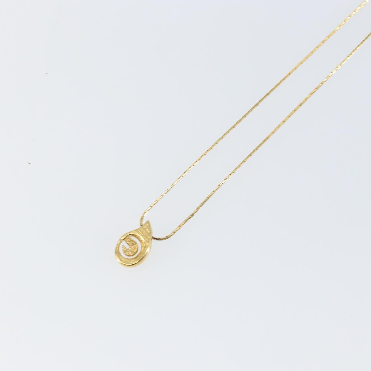 GIVENCHY Necklace metal Gold Auth am9172