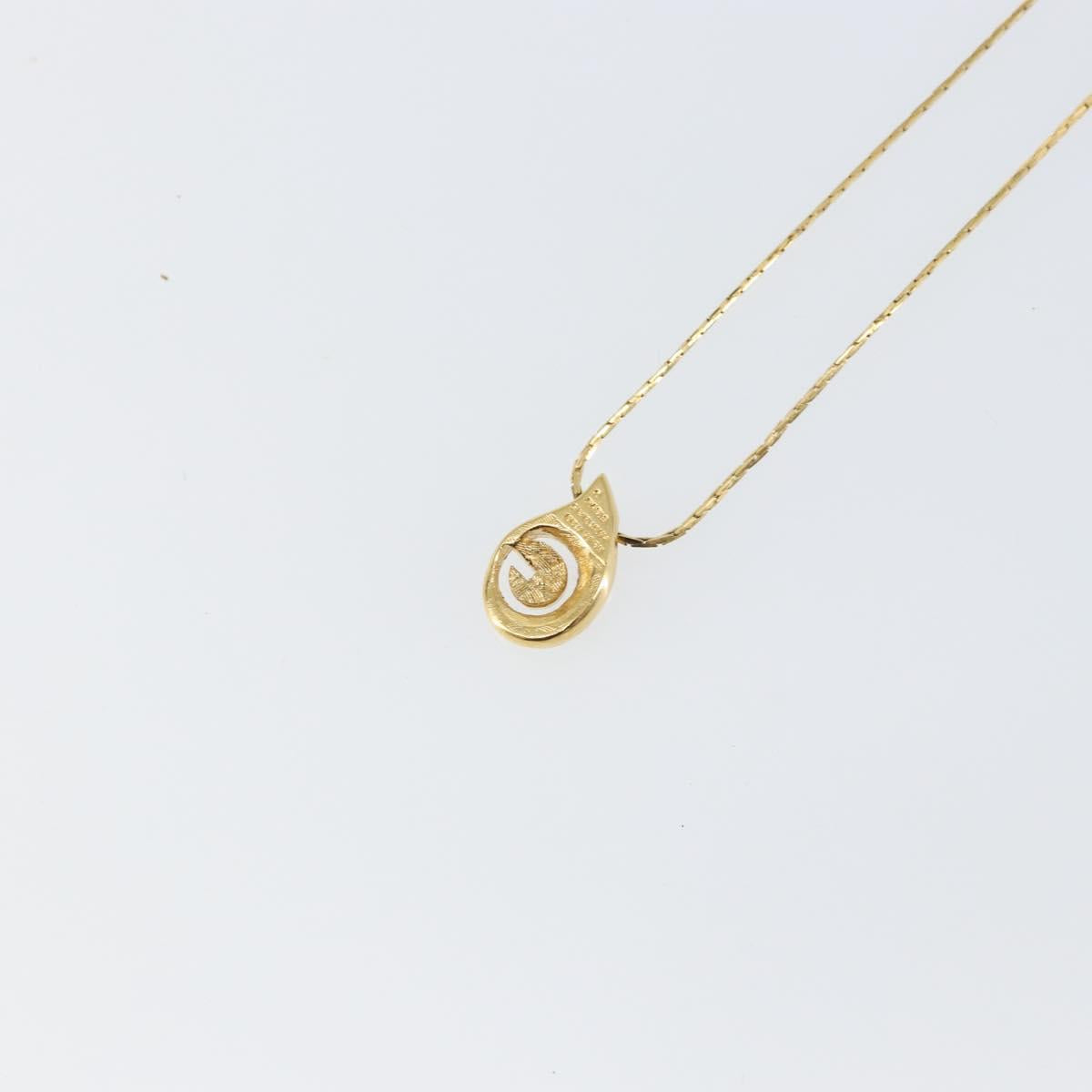 GIVENCHY Necklace metal Gold Auth am9172