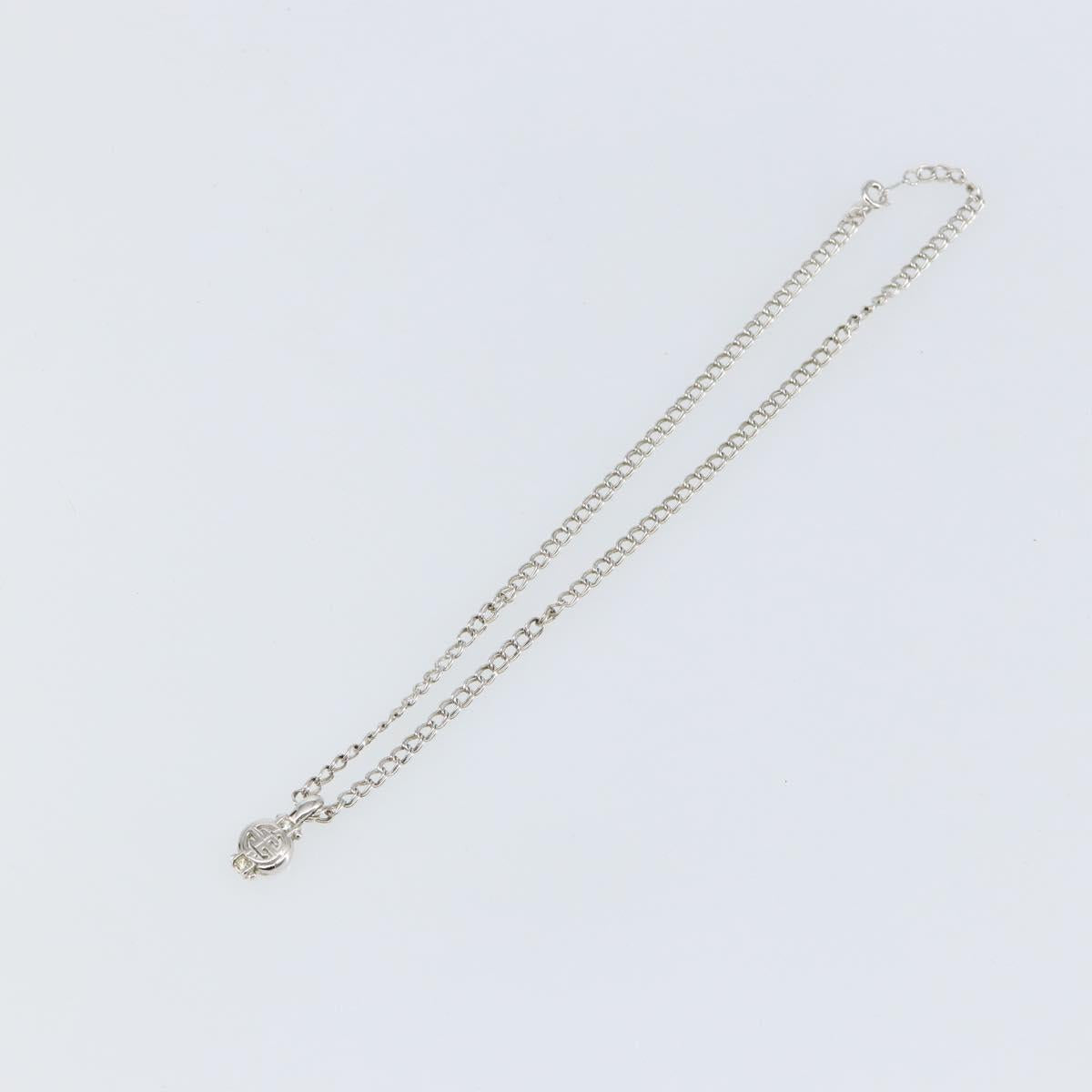 GIVENCHY Necklace metal Silver Auth am9173