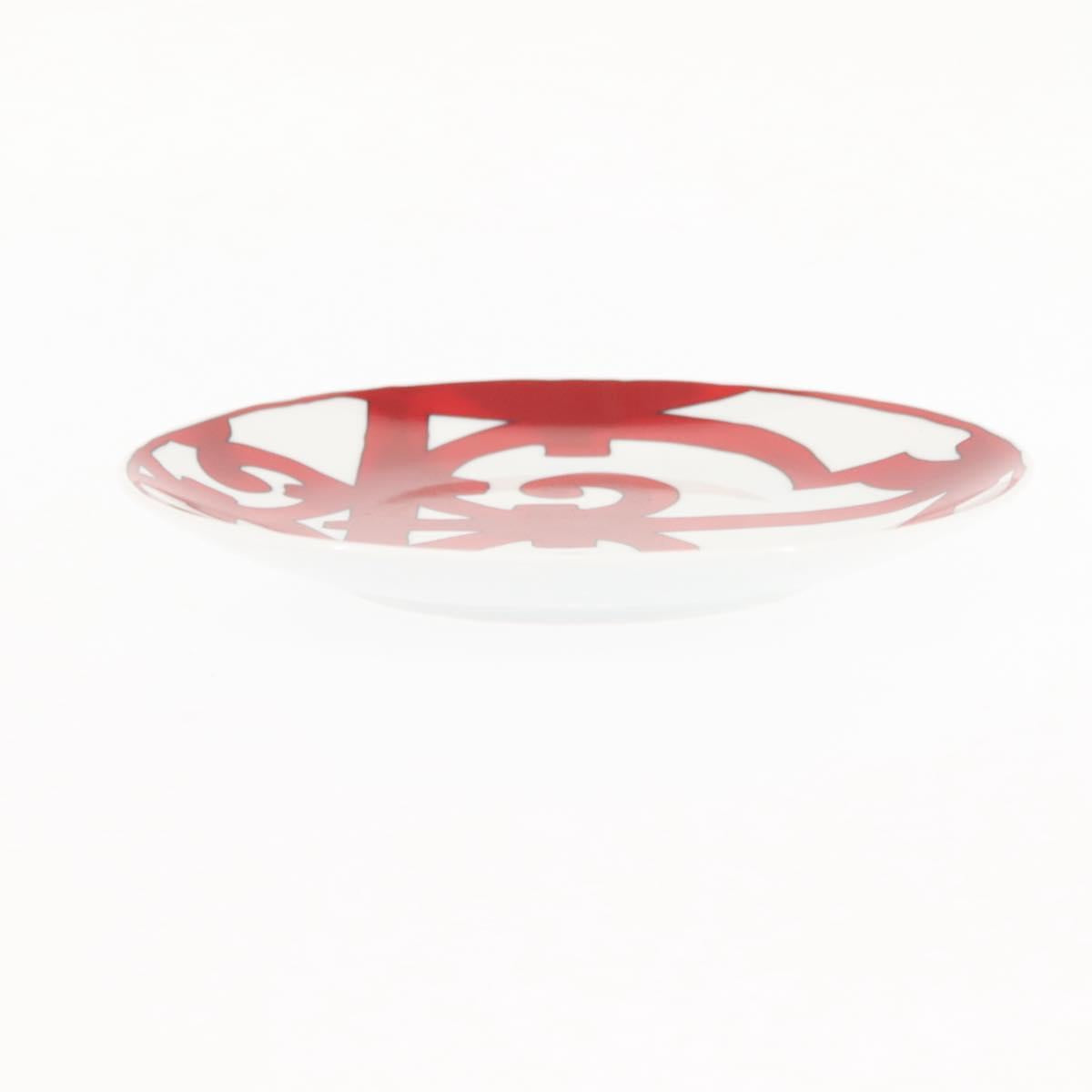 HERMES Guadalquivir Plate Pottery Red Auth am9176