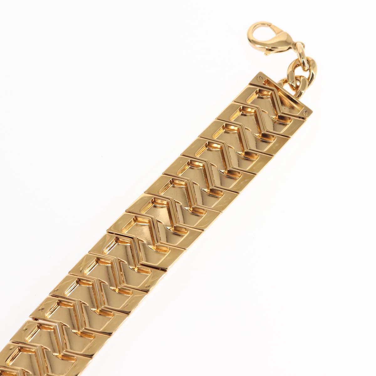 VERSACE Necklace metal Gold Auth am9188