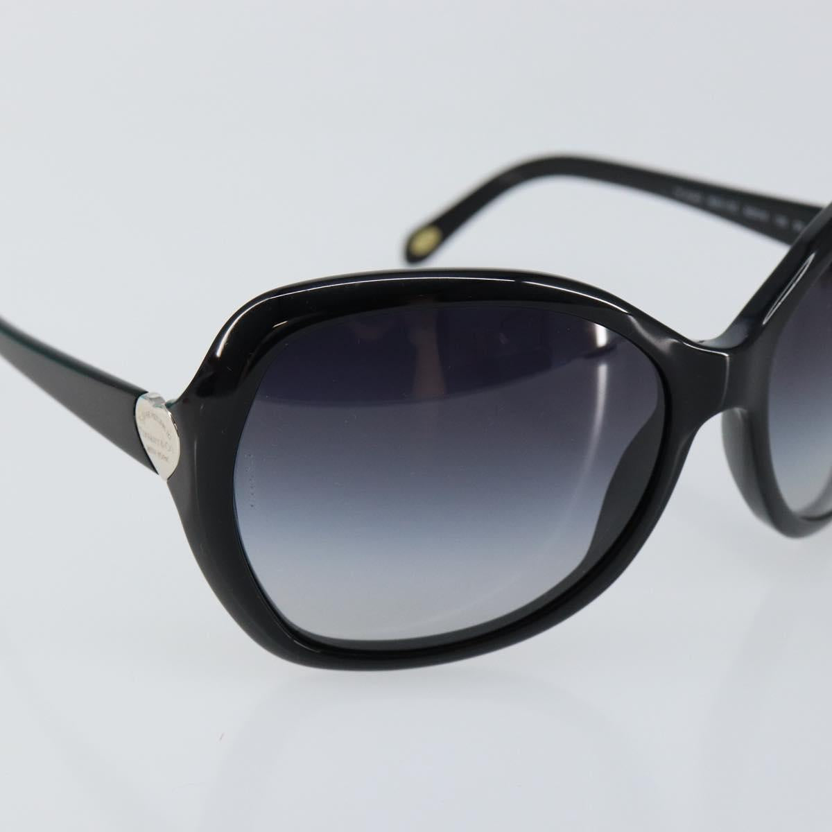 TIFFANY&Co. Sunglasses plastic Black Auth am9195