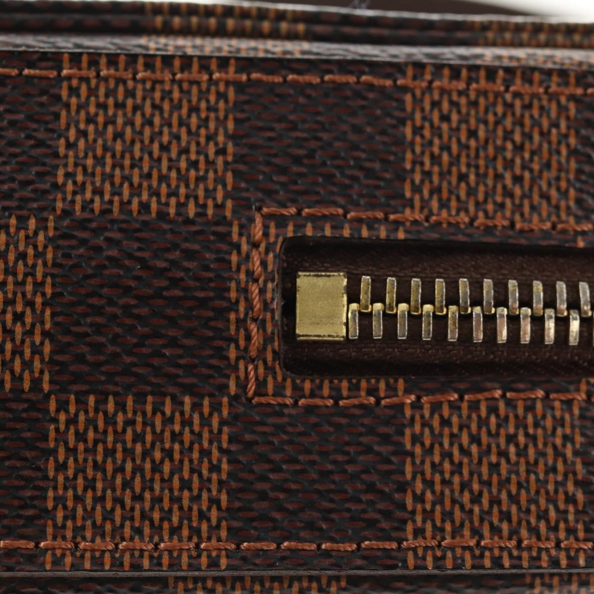 LOUIS VUITTON Damier Ebene Geronimos Shoulder Bag N51994 LV Auth am9198V