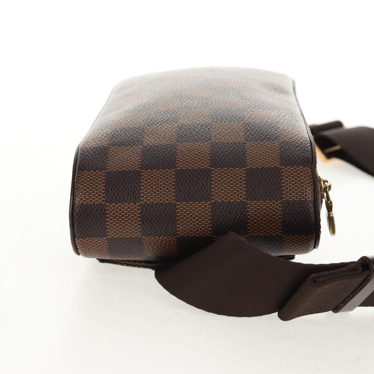 LOUIS VUITTON Damier Ebene Geronimos Shoulder Bag N51994 LV Auth am9198V