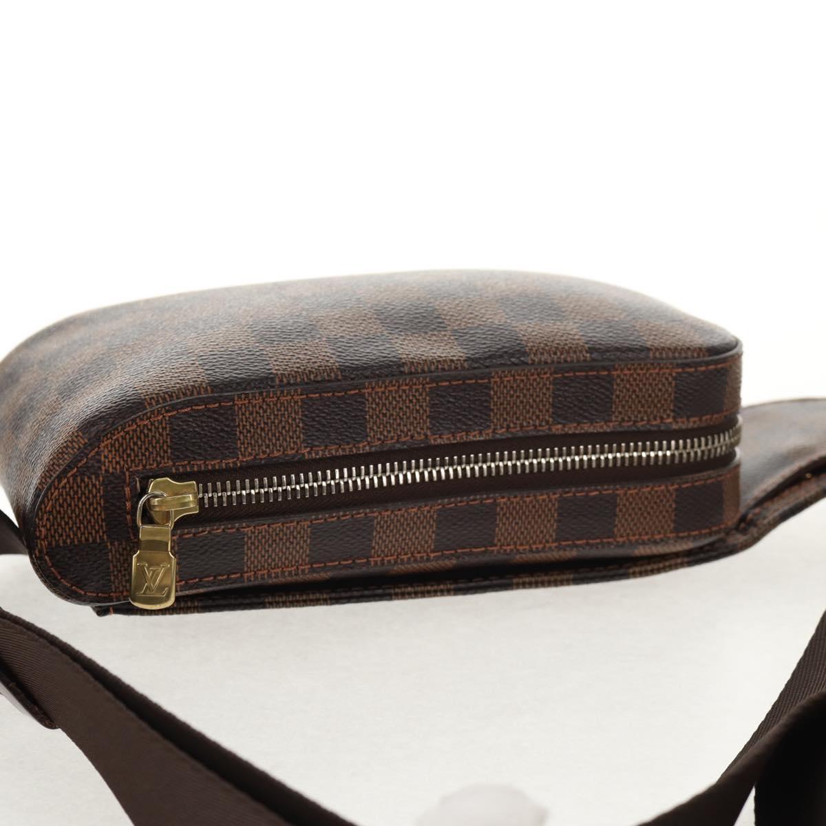 LOUIS VUITTON Damier Ebene Geronimos Shoulder Bag N51994 LV Auth am9198V