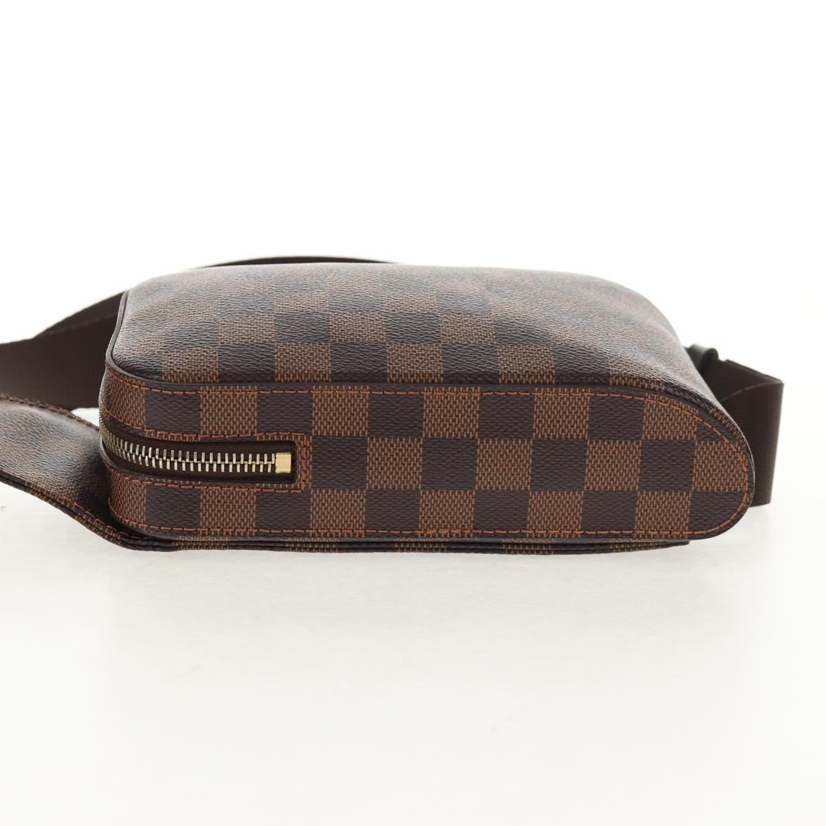 LOUIS VUITTON Damier Ebene Geronimos Shoulder Bag N51994 LV Auth am9198V