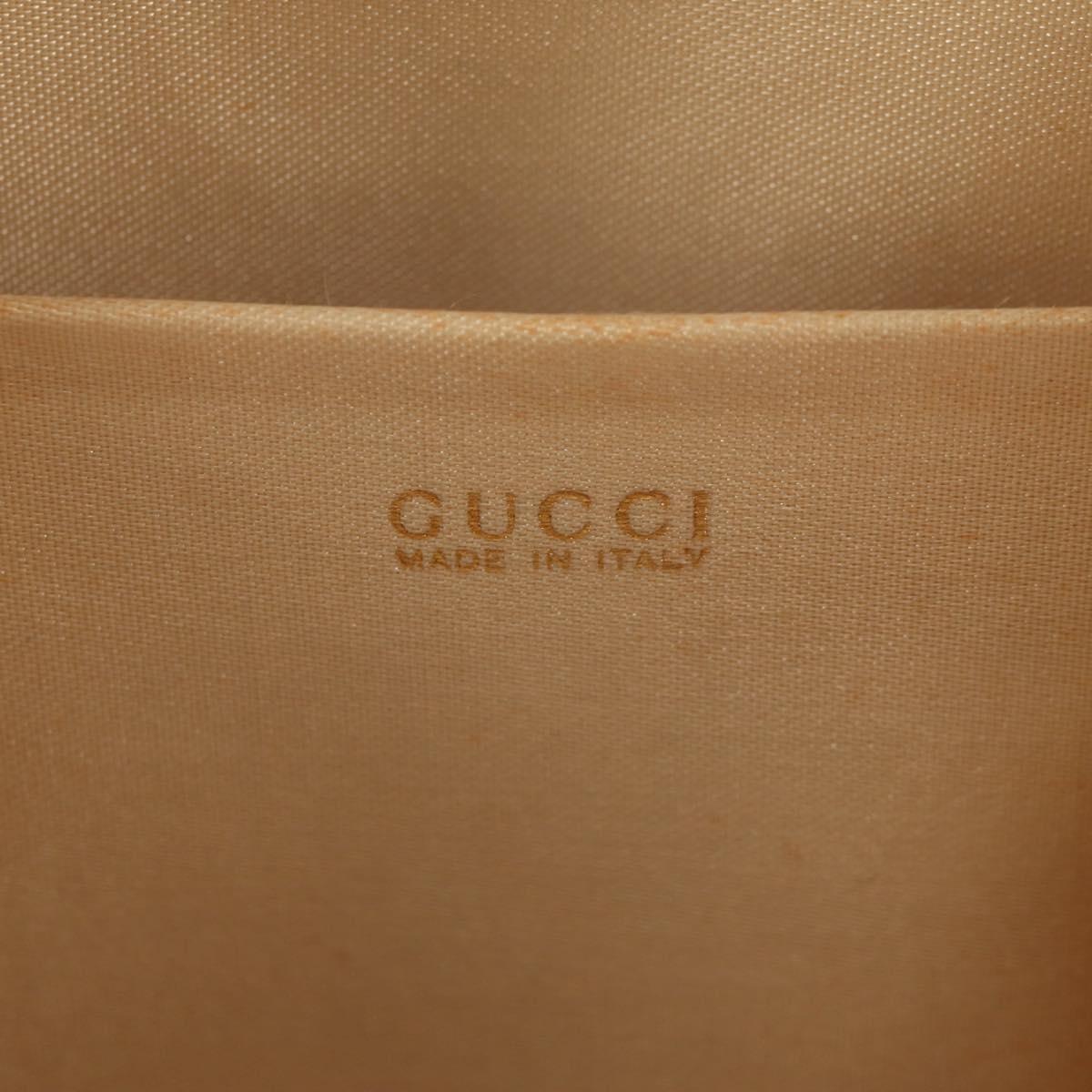 GUCCI Horsebit Backpack Satin Turquoise Blue Gold 005 781 0316 Auth am9199A
