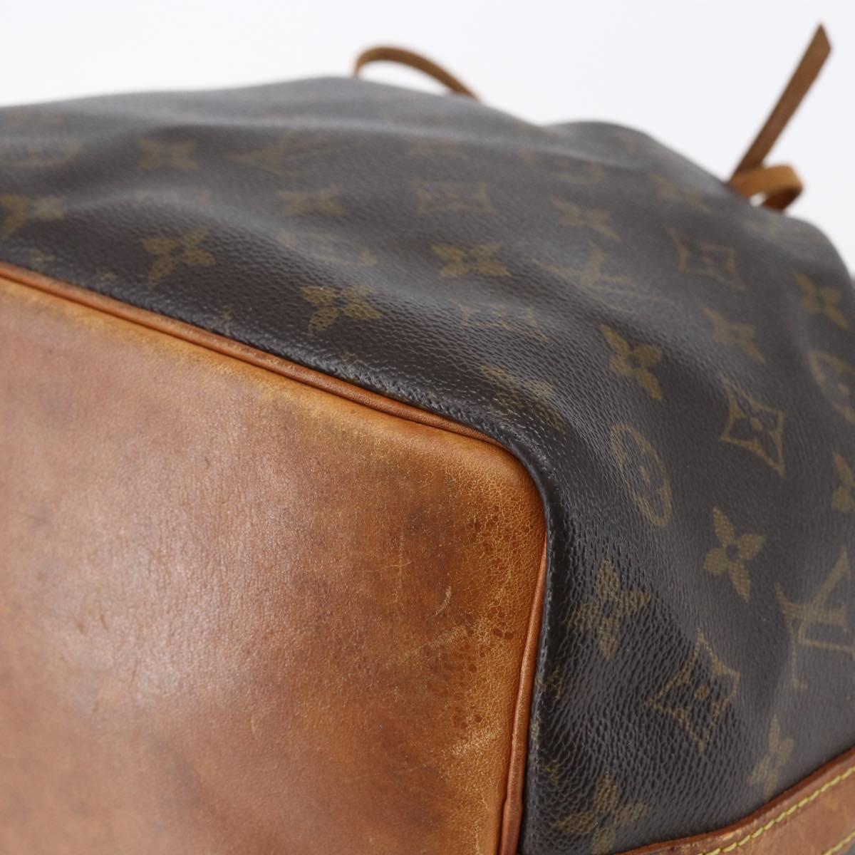 LOUIS VUITTON Monogram Petit Noe Shoulder Bag M42226 LV Auth am9203
