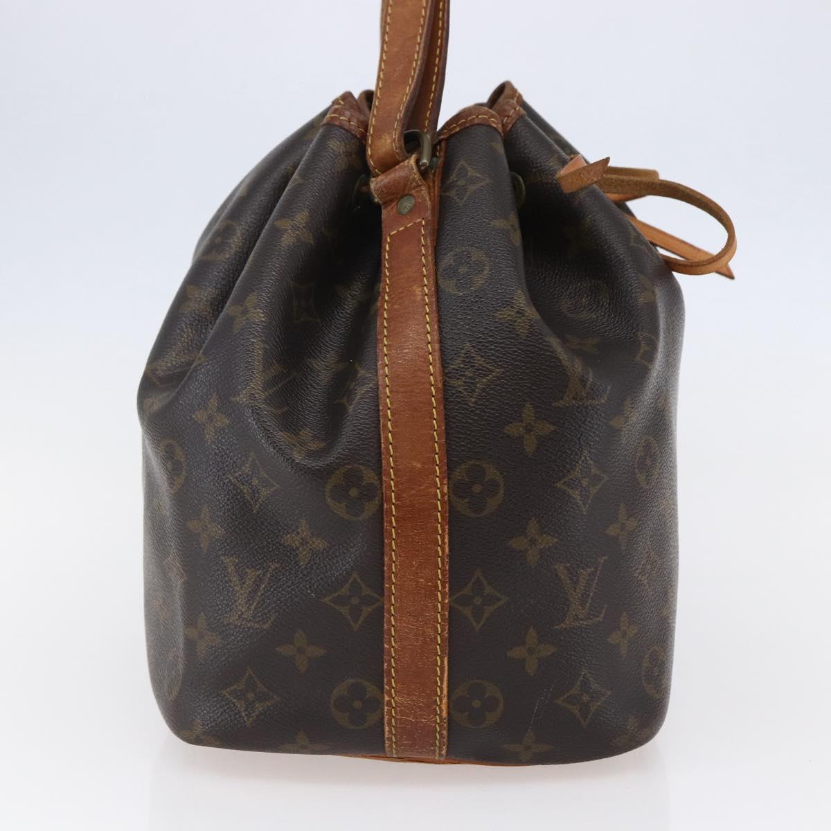 LOUIS VUITTON Monogram Petit Noe Shoulder Bag M42226 LV Auth am9203