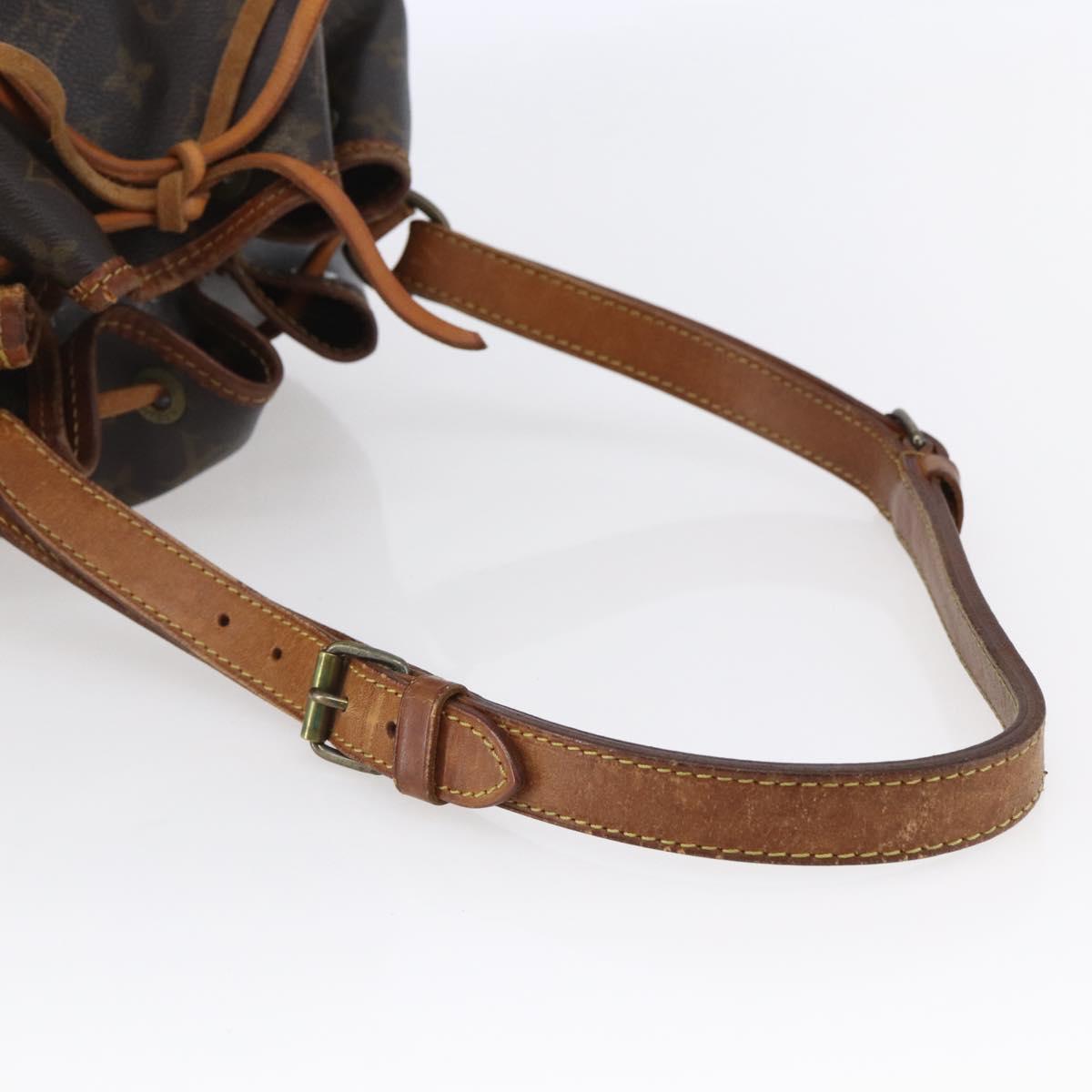 LOUIS VUITTON Monogram Petit Noe Shoulder Bag M42226 LV Auth am9203