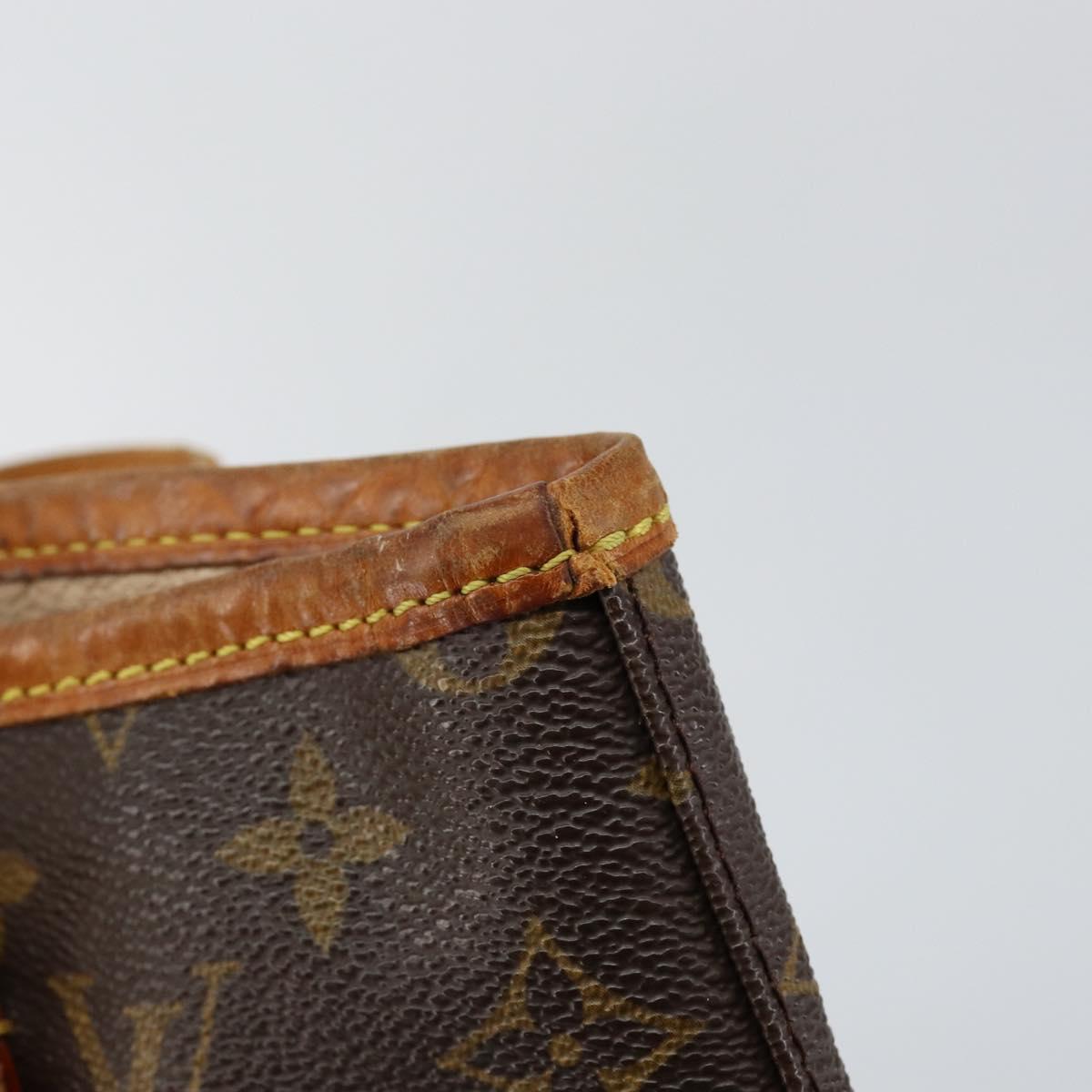 LOUIS VUITTON Monogram Bucket PM Shoulder Bag M42238 LV Auth am9204