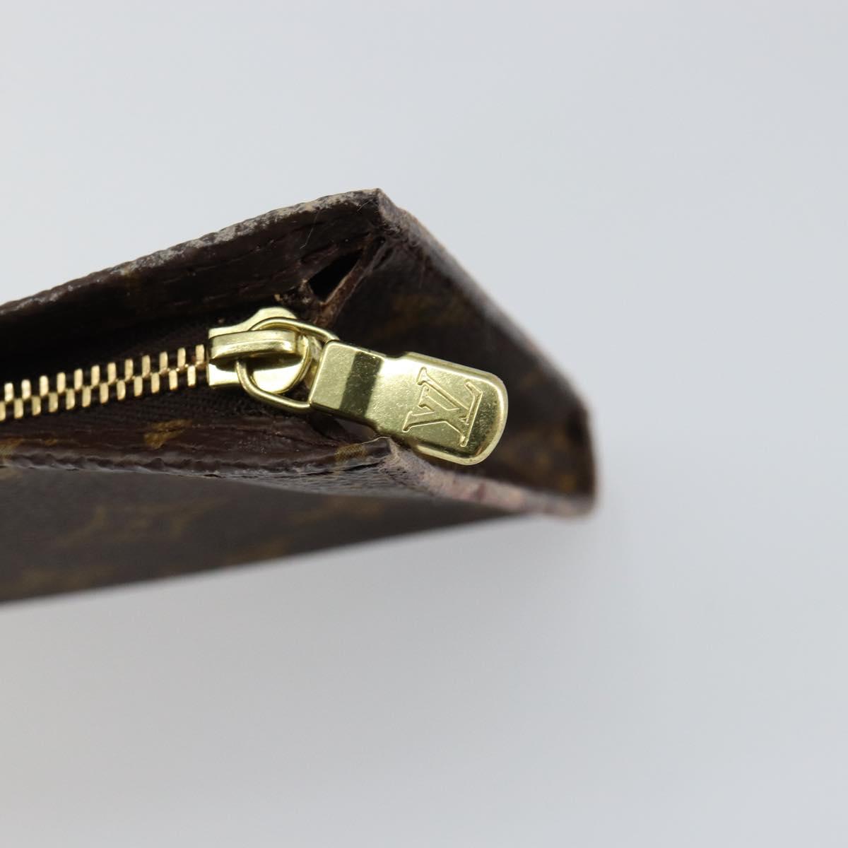 LOUIS VUITTON Monogram Bucket PM Accessory Pouch LV Auth am9205