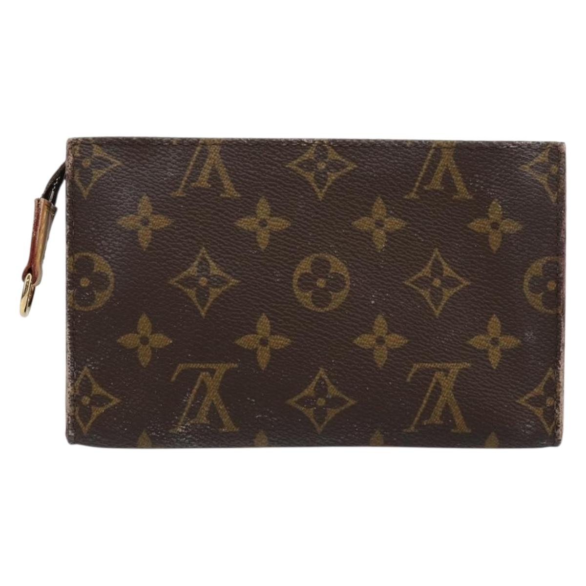 LOUIS VUITTON Monogram Bucket PM Accessory Pouch LV Auth am9205