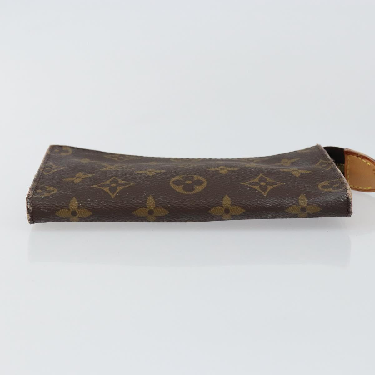 LOUIS VUITTON Monogram Bucket PM Accessory Pouch LV Auth am9205