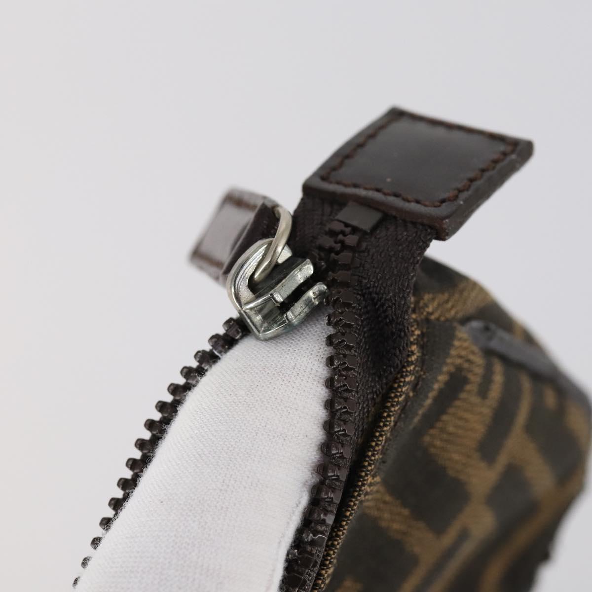 FENDI Bulgari Gucci GG Canvas Pouch Canvas 3Set Black Beige pink Auth am9226