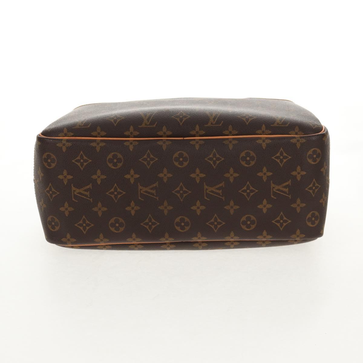 LOUIS VUITTON Monogram Deauville Hand Bag M47270 LV Auth am9230V