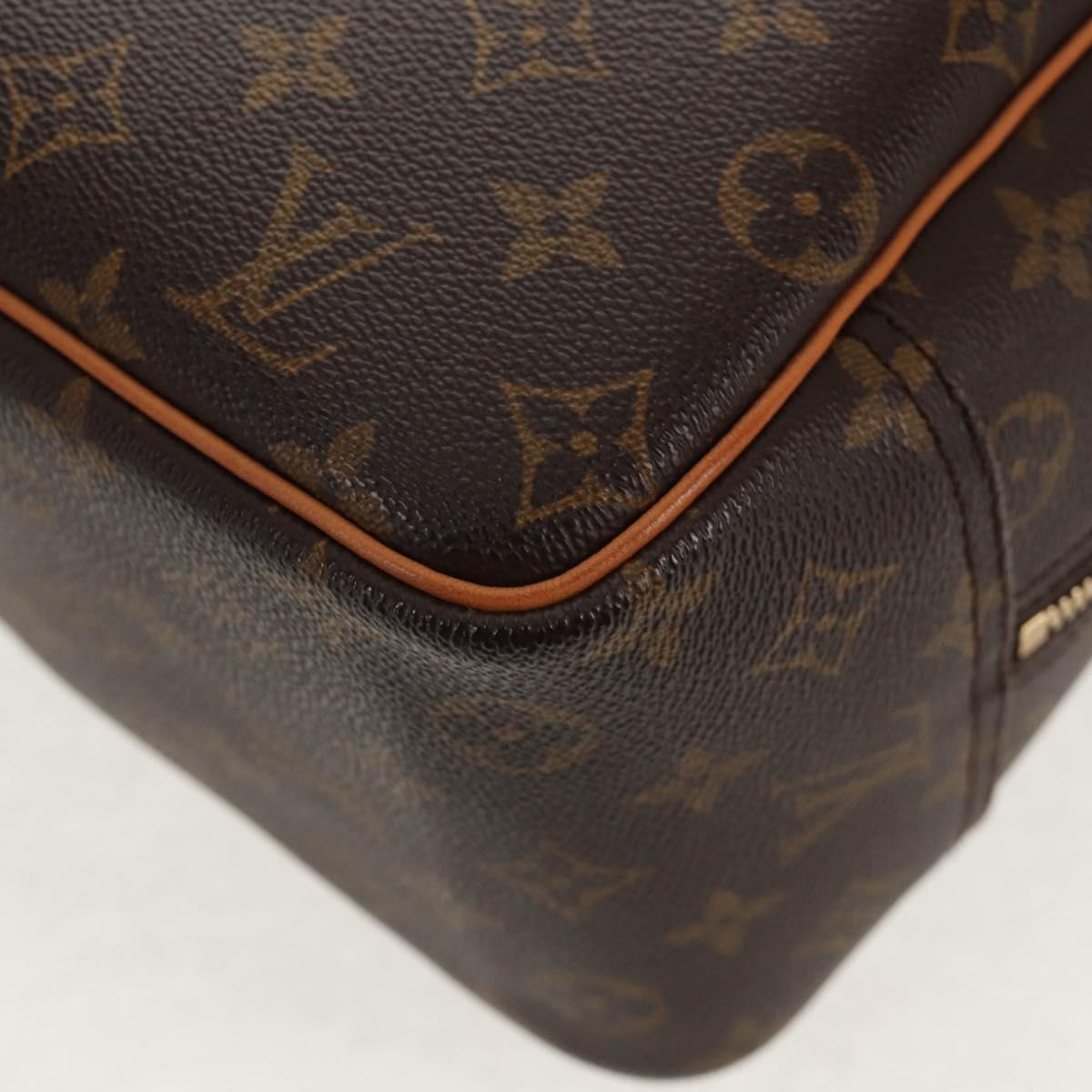 LOUIS VUITTON Monogram Deauville Hand Bag M47270 LV Auth am9230V