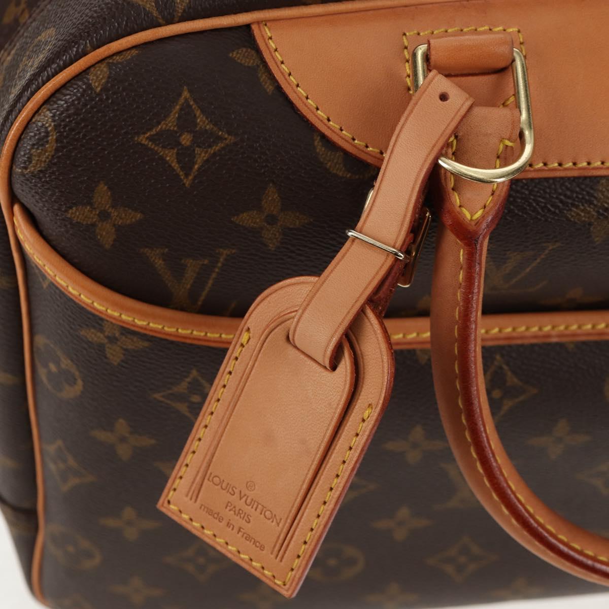 LOUIS VUITTON Monogram Deauville Hand Bag M47270 LV Auth am9230V