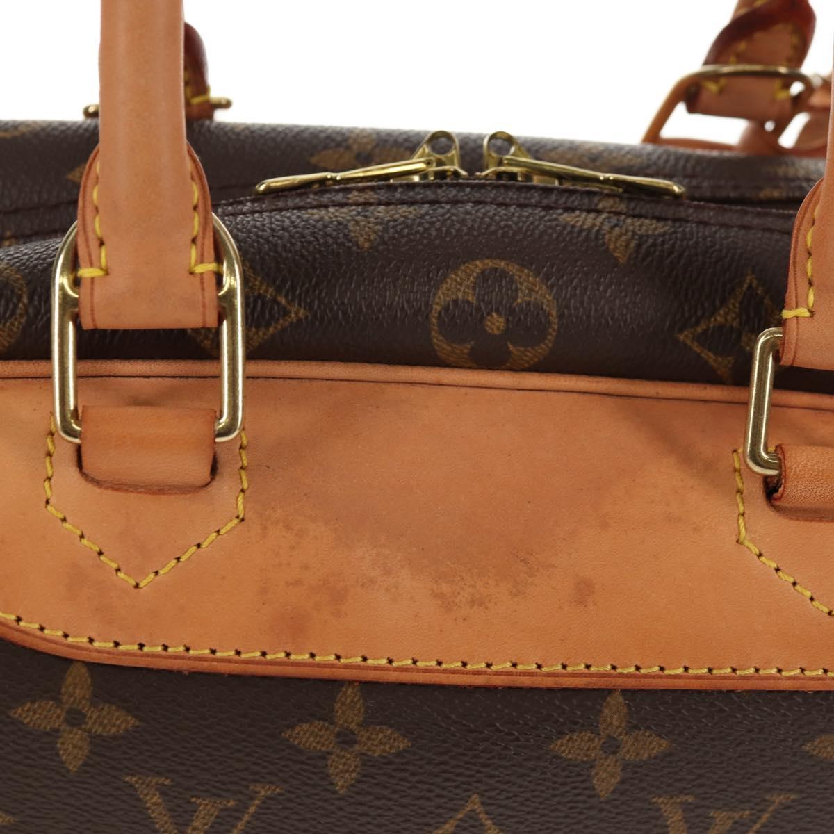 LOUIS VUITTON Monogram Deauville Hand Bag M47270 LV Auth am9230V