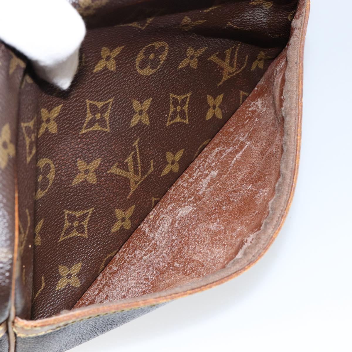 LOUIS VUITTON Monogram Compiegne 23 Clutch Bag M51847 LV Auth am9238