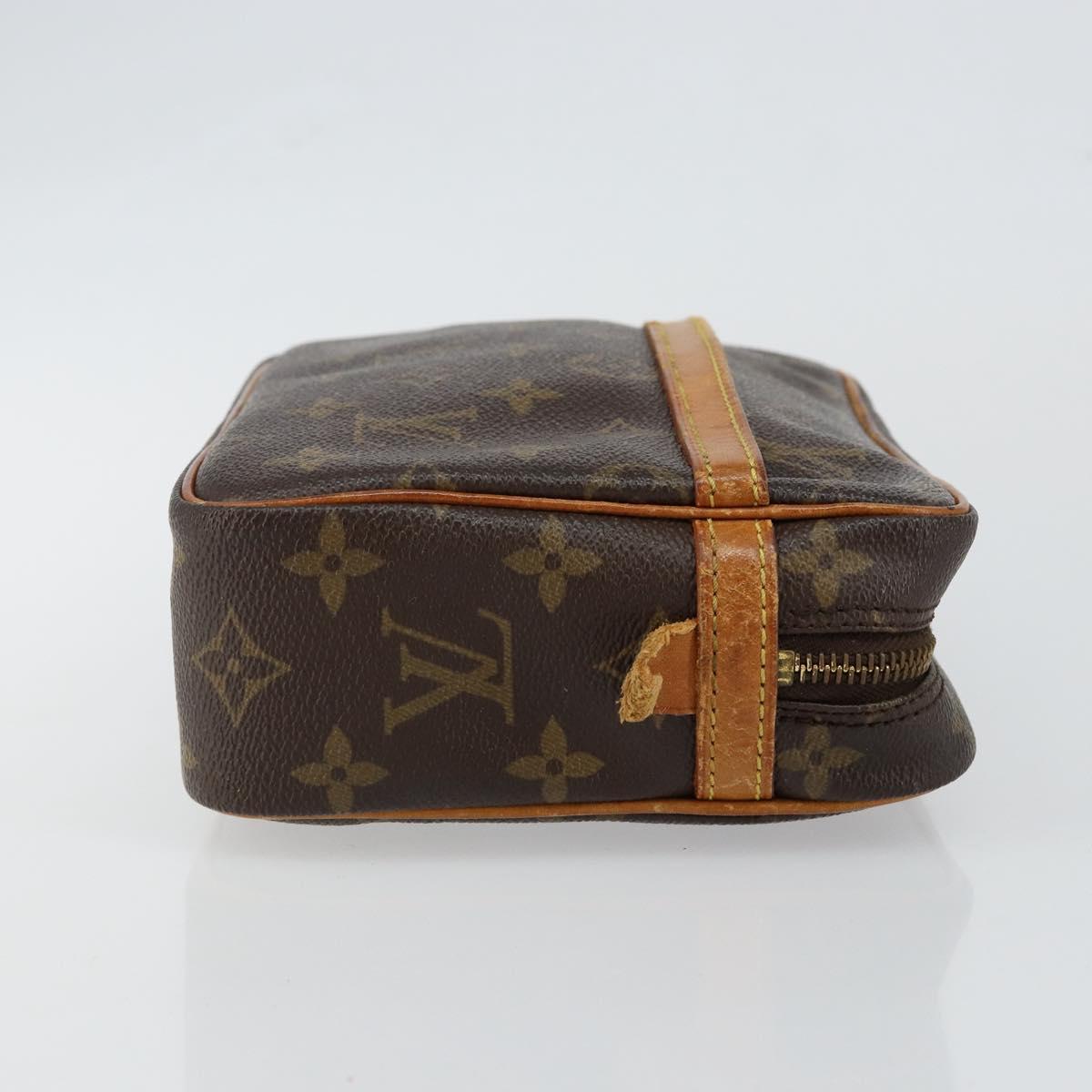 LOUIS VUITTON Monogram Compiegne 23 Clutch Bag M51847 LV Auth am9238