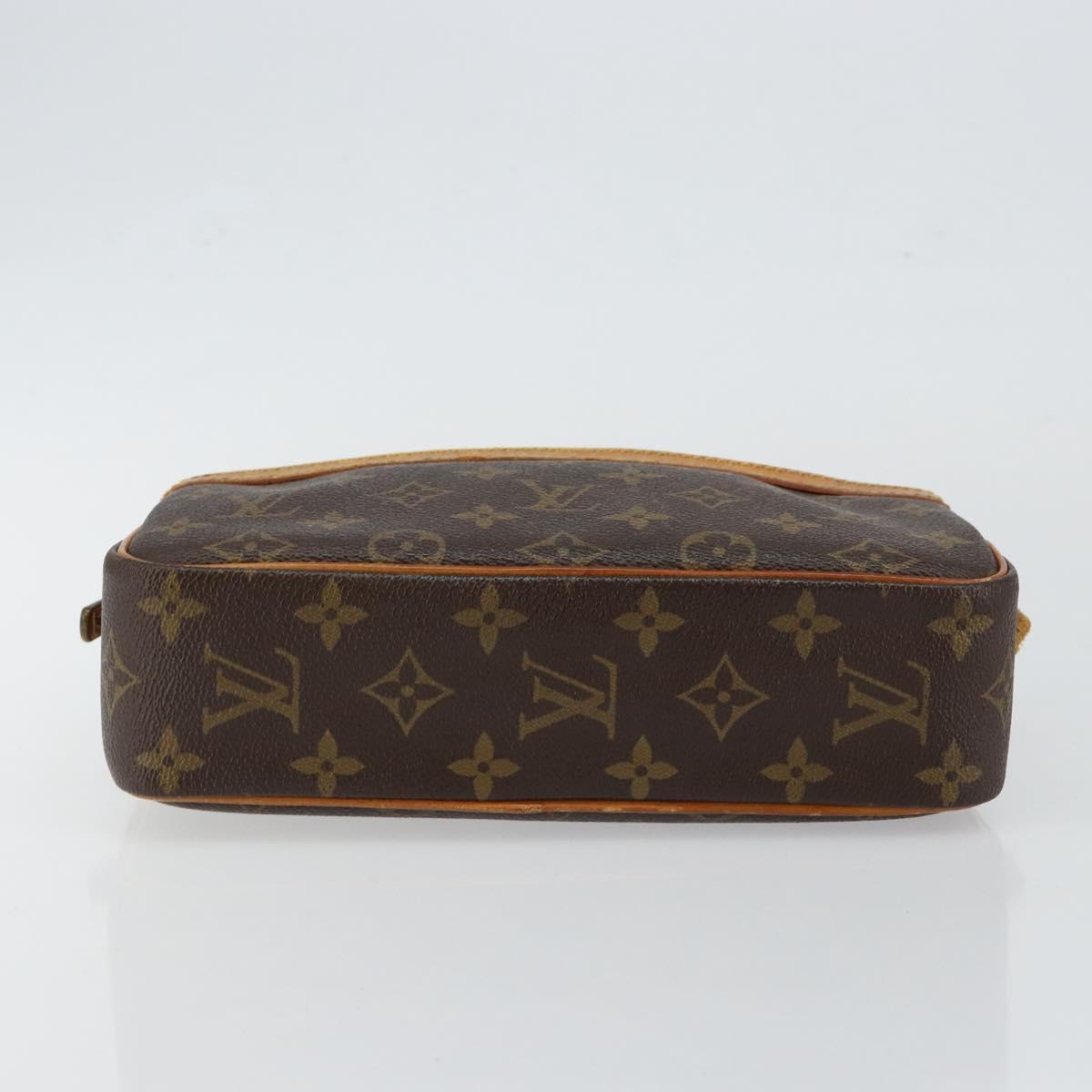 LOUIS VUITTON Monogram Compiegne 23 Clutch Bag M51847 LV Auth am9238