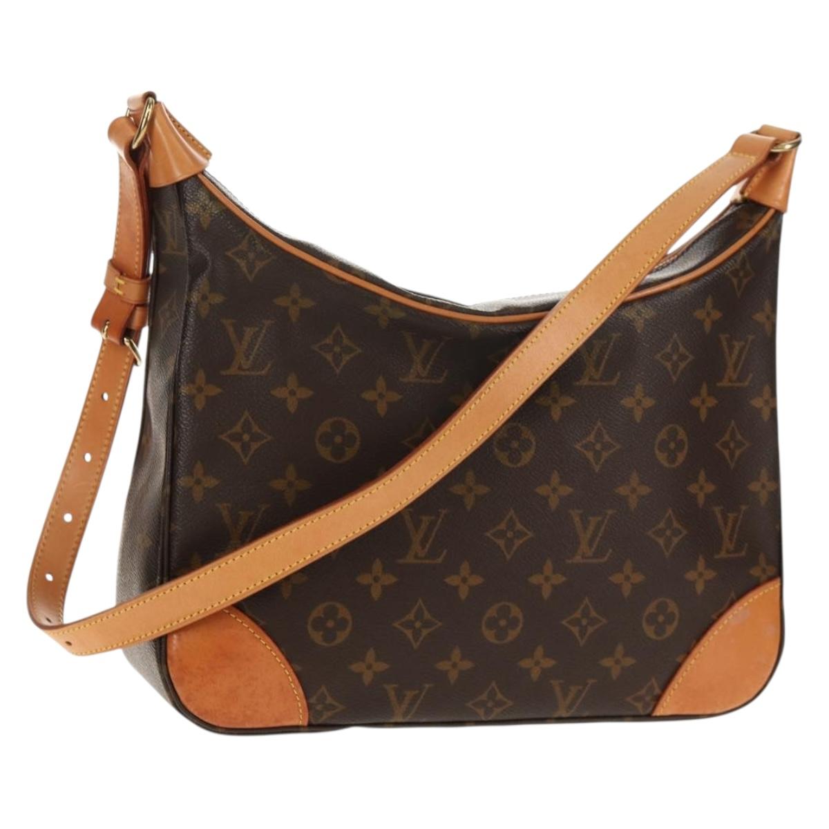 LOUIS VUITTON Monogram Boulogne 30 Shoulder Bag M51265 LV Auth am9239A
