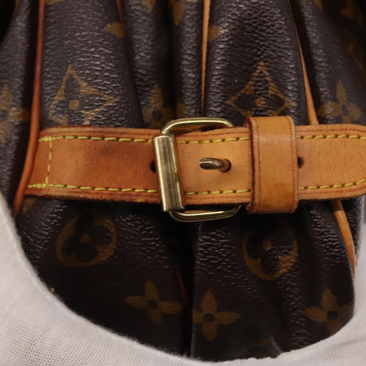 LOUIS VUITTON Monogram Saumur 30 Shoulder Bag M42256 LV Auth am9240