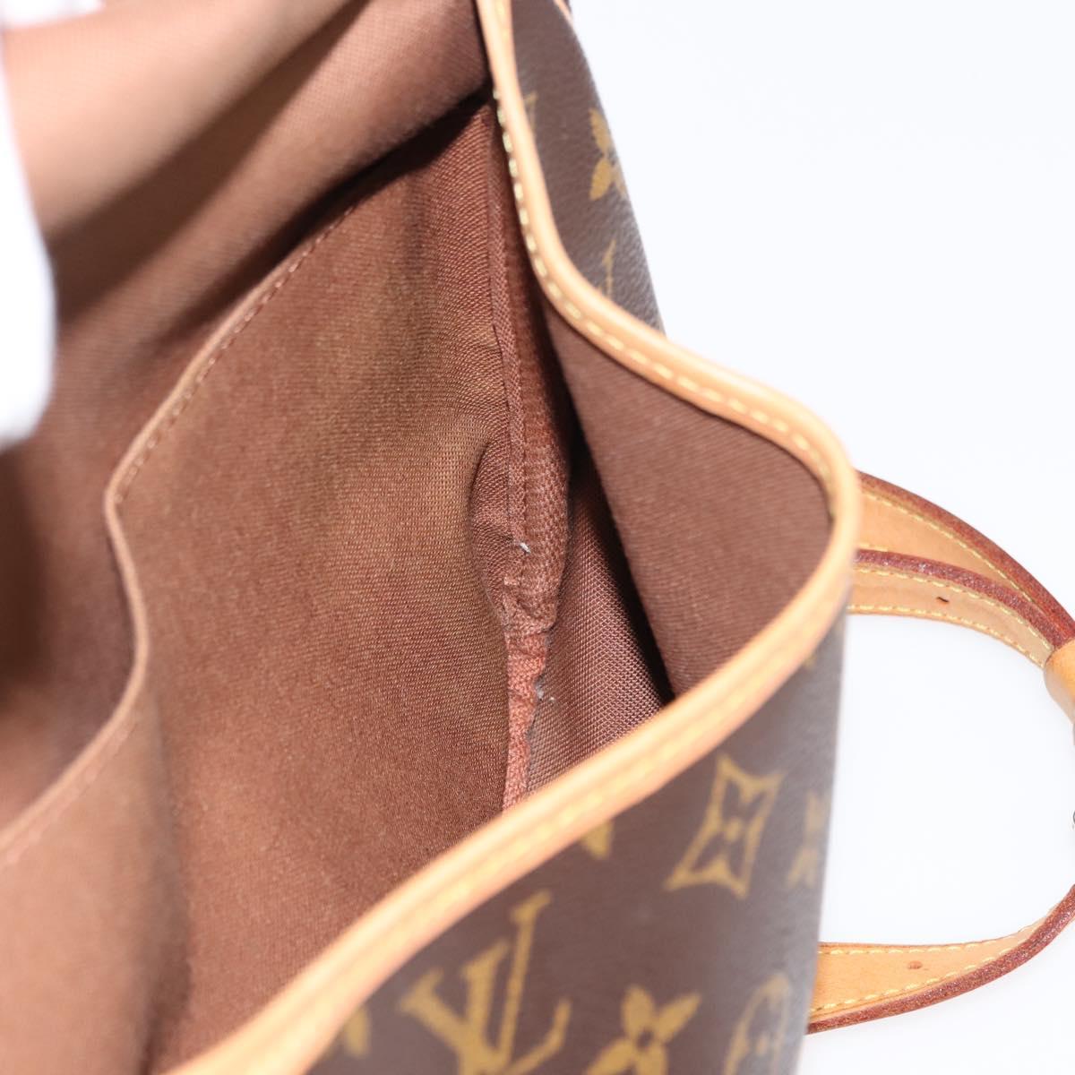 LOUIS VUITTON Monogram Saumur 30 Shoulder Bag M42256 LV Auth am9240