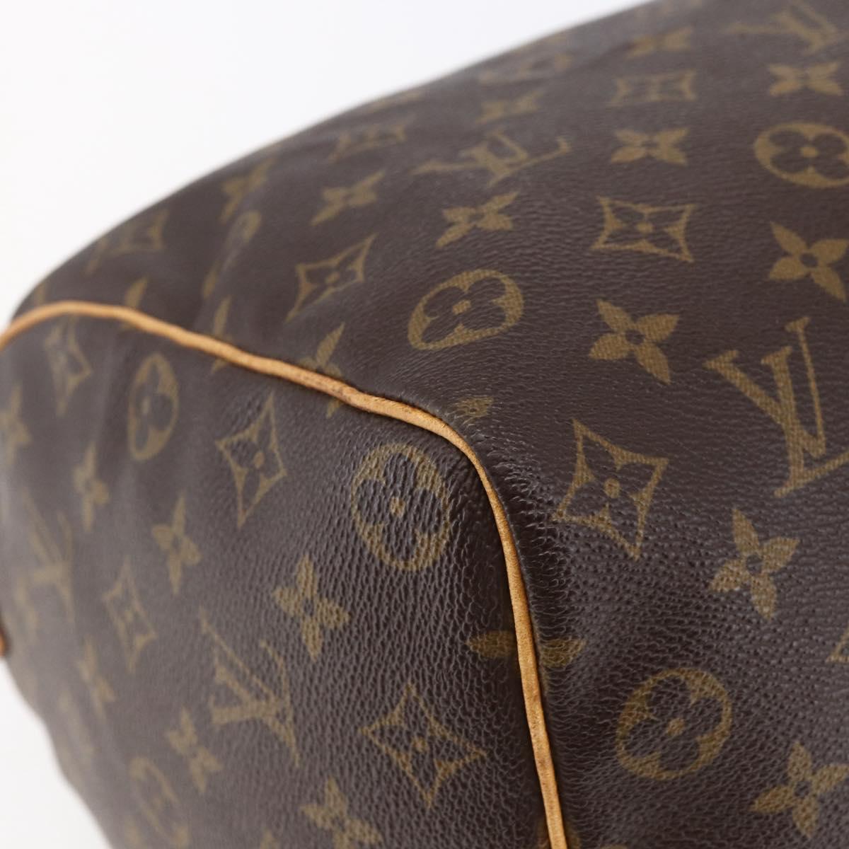 LOUIS VUITTON Monogram Speedy 35 Hand Bag M41524 LV Auth am9241