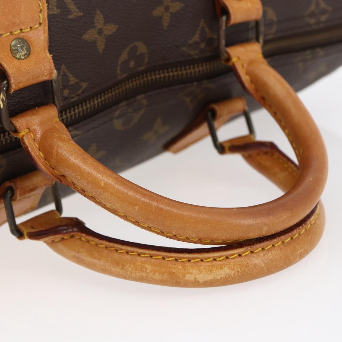 LOUIS VUITTON Monogram Speedy 35 Hand Bag M41524 LV Auth am9241