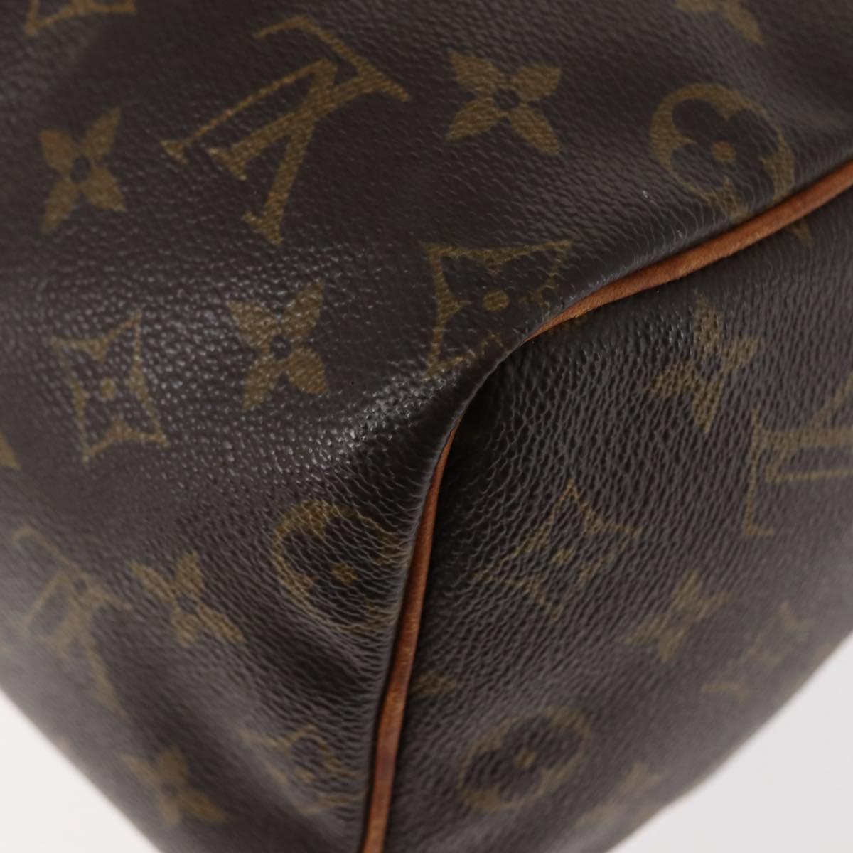 LOUIS VUITTON Monogram Speedy 25 Hand Bag M41528 LV Auth am9245