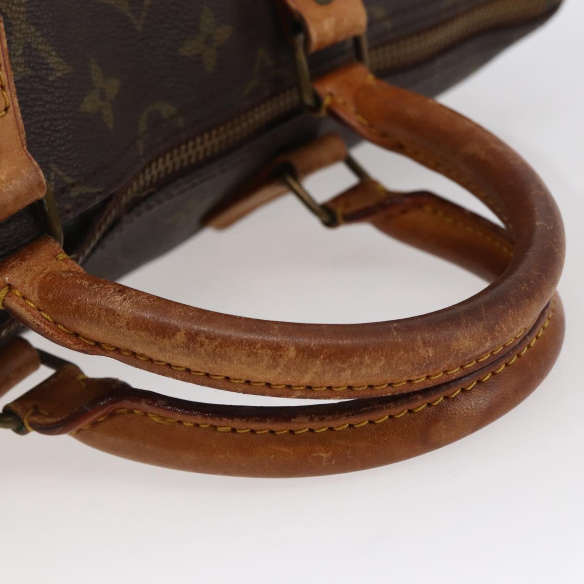 LOUIS VUITTON Monogram Speedy 35 Hand Bag Vintage M41524 LV Auth am9246