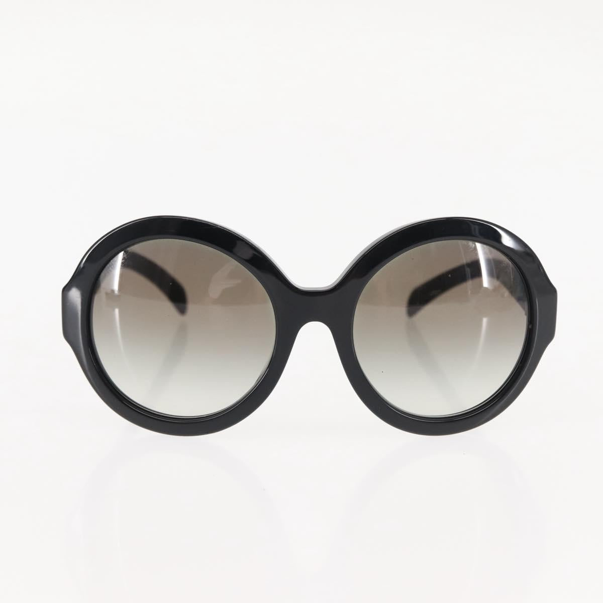 PRADA Sunglasses plastic Black Auth am9251