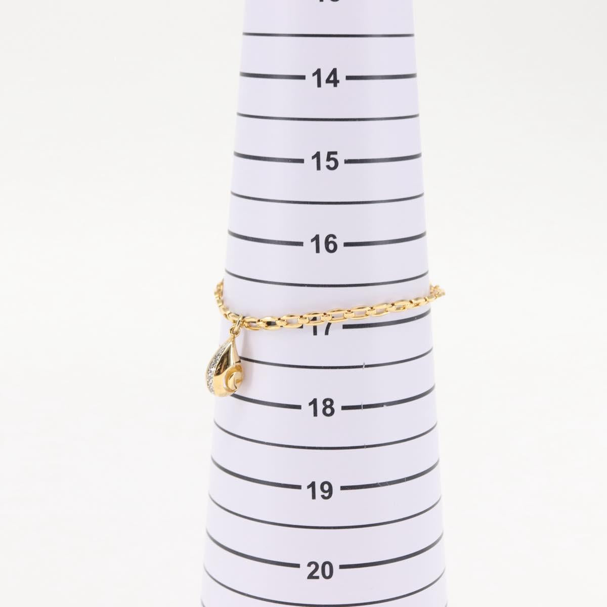 GIVENCHY Bracelet metal Gold Auth am9254